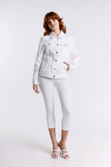 PANTALONE CAPRI CON STRASS
