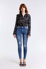 CAMICIA OVER LOGO CATENA