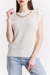 MAGLIA CON CATENA