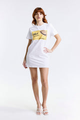 T-SHIRT DRESS STAMPA