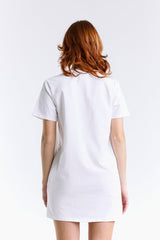 T-SHIRT DRESS STAMPA