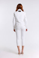 PANTALONE CAPRI CON STRASS