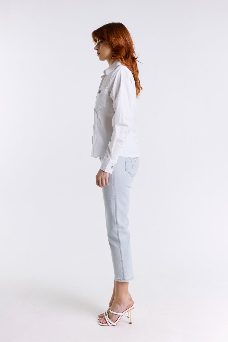 CAMICIA POPELINE