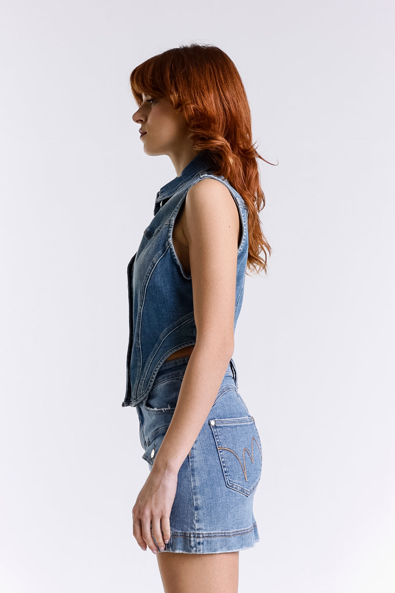 MINI JEANS CARGO