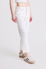 PANTALONE MUM FIT IN BULL DENIM