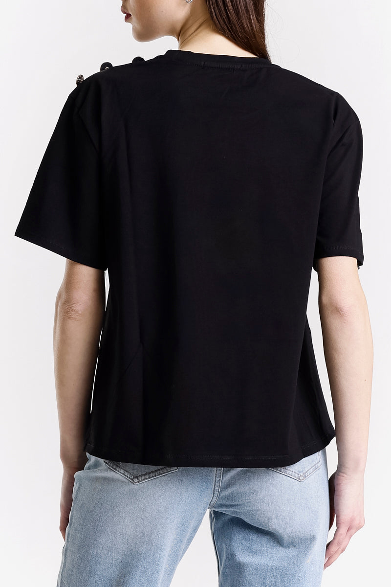 T-SHIRT STAMPA LOGO