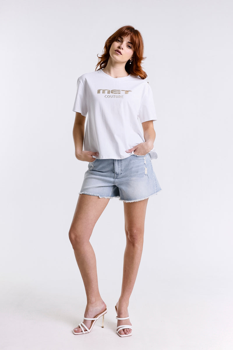 T-SHIRT STAMPA LOGO