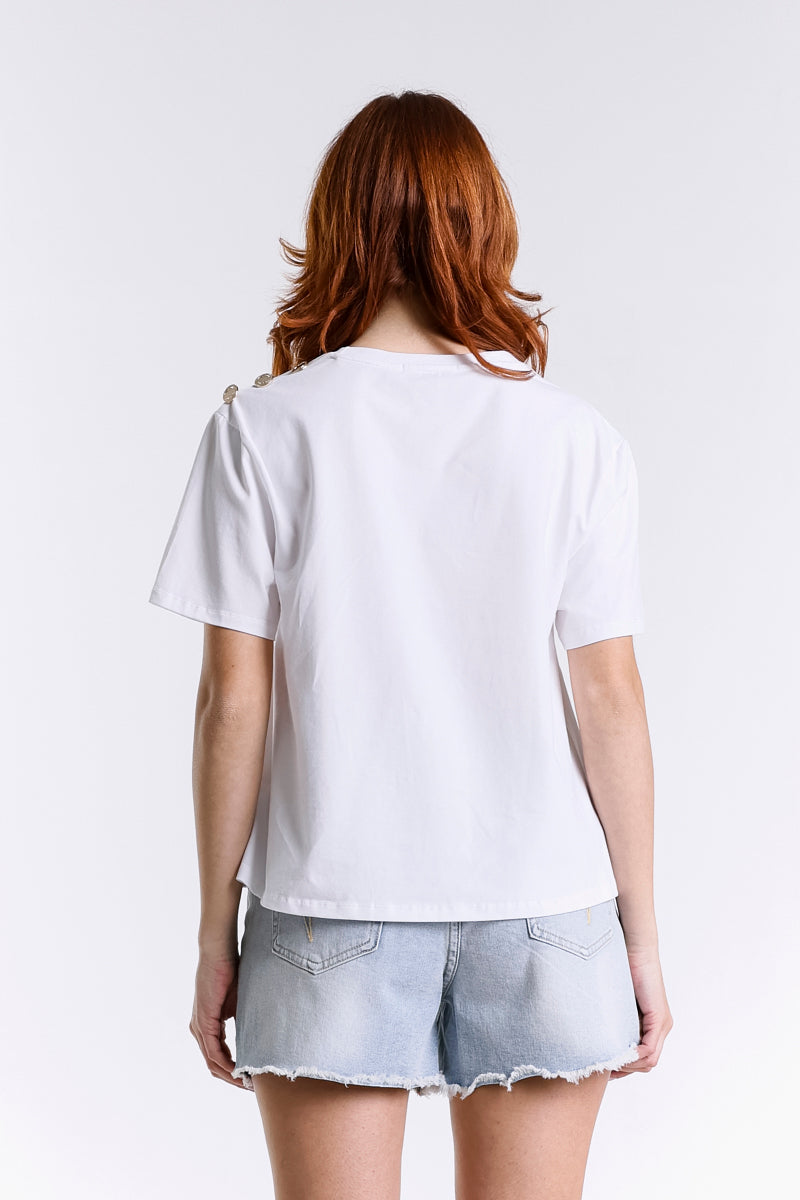 T-SHIRT STAMPA LOGO