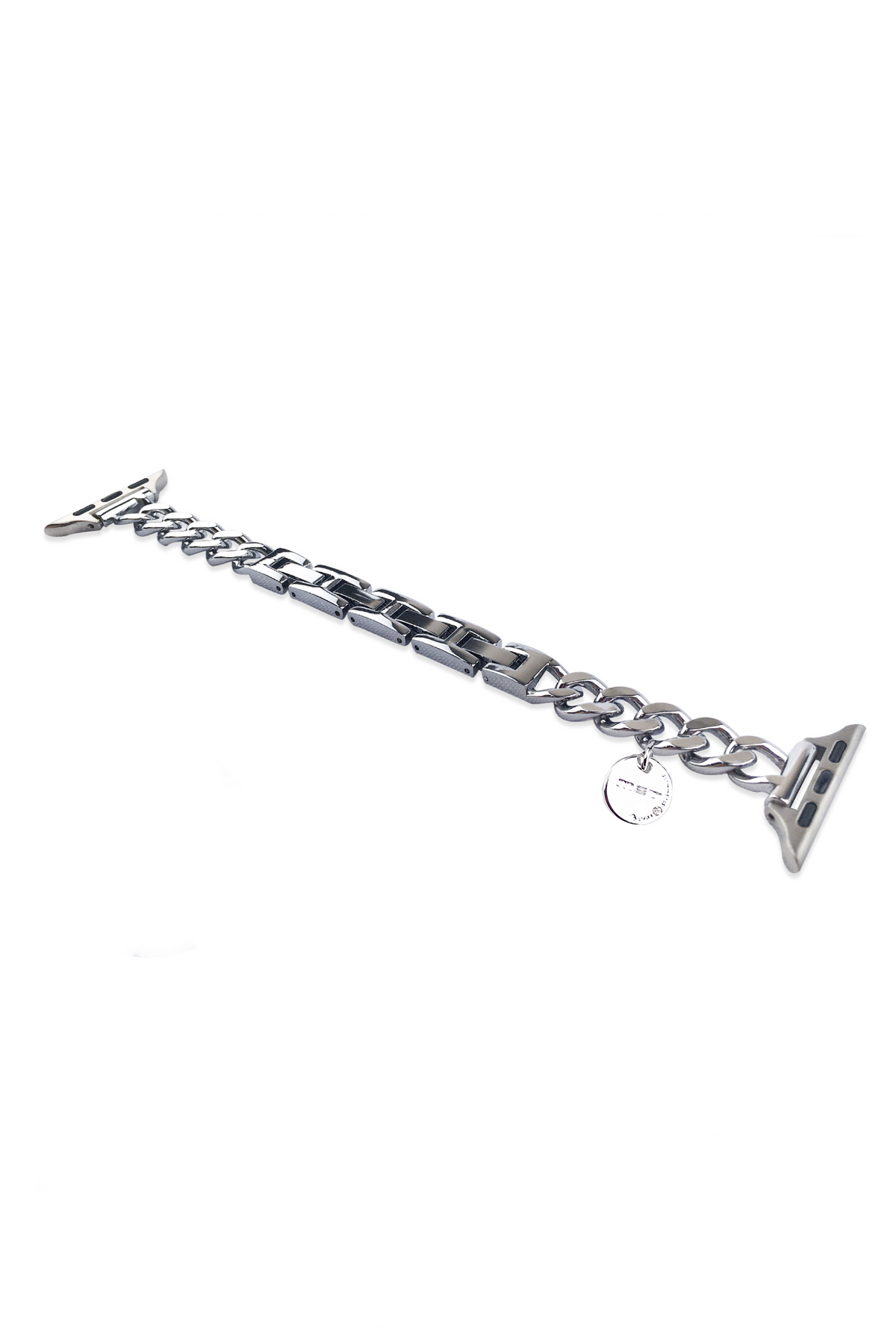 SILVER CHAIN APPLE WATCH STRAP