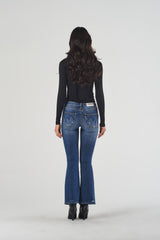 T-shirt MetInJeans con Scollo a V