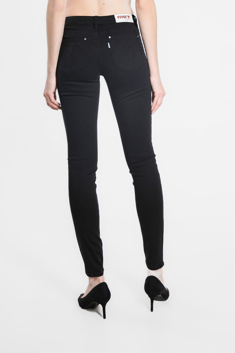 Pantaloni Bull Skinny a Vita Regolare
