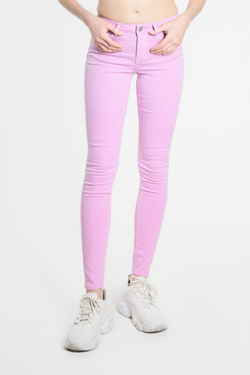 Pantaloni Bull Skinny a Vita Regolare