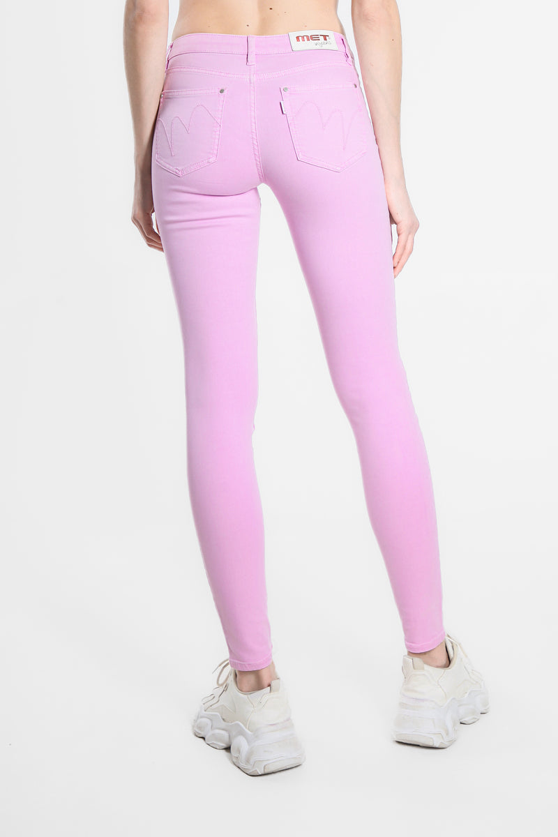Pantaloni Bull Skinny a Vita Regolare