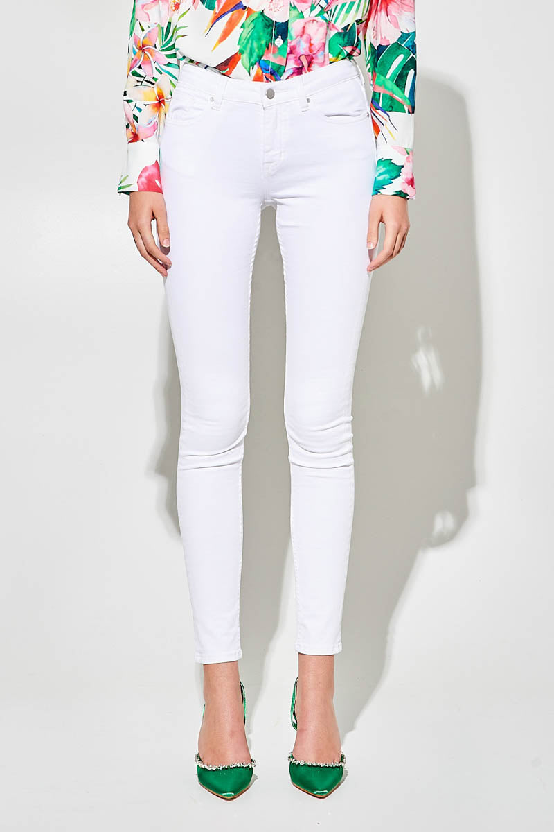 Pantaloni Bull Skinny a Vita Regolare