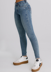 Jeans Donna Skinny Fit – Denim Chiaro Lavaggio Soft